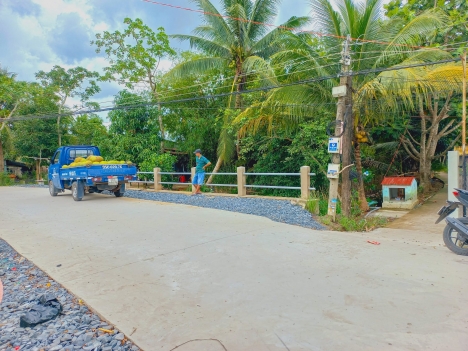 Bán nền thổ cư giá rẻ lộ 4m - Cách đường Trương Vĩnh Nguyên khoảng 800m