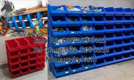 Khay nhựa trung, kệ duy tân, thùng nhựa, hộp nhựa đựng linh kiện, Khay phụ tùng, khay nhựa, khay đự