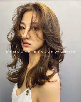 Uốn Sóng Nước, Địa Chỉ Cắt Tóc Long Bob Uy Tín Giá Rẻ Hoài Đức - Nam Đỗ Hair Salon