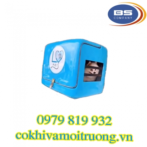 Thùng Chở Thú Cưng Sau Xe Máy