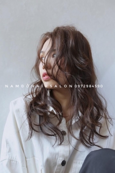 Uốn Sóng Nước, Địa Chỉ Cắt Tóc Long Bob Uy Tín Giá Rẻ Hoài Đức - Nam Đỗ Hair Salon