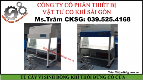 TỦ CẤY VI SINH DÒNG KHÍ THỔI ĐỨNG CÓ CỬA GIÁ TỐT