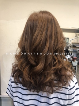 Uốn Sóng Lọn To, Địa Chỉ Cắt Long Bob Đẹp Giá Rẻ Hoài Đức - Nam Đỗ Hair Salon