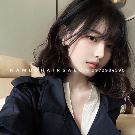 Uốn Sóng Nước, Địa Chỉ Cắt Tóc Long Bob Mái Mưa Đẹp Giá Rẻ Hoài Đức - Nam Đỗ Hair Salon