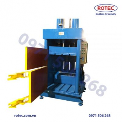 Máy ép rác thành kiện đứng ROTEC Việt Nam​