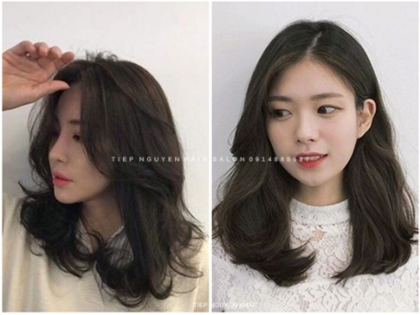 Nhuộm hidden cho nàng tóc xoăn lơi, học nghề tóc - Tiệp Nguyễn.
