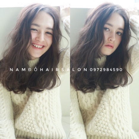 Uốn Sóng Nước, Địa Chỉ Cắt Tóc Lỡ Mái Bay Đẹp Giá Rẻ Hoài Đức - Nam Đỗ Hair Salon