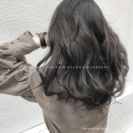 Hidden xoăn tự nhiên, nhuộm hidden, học nghề tóc - Tiệp Nguyễn.