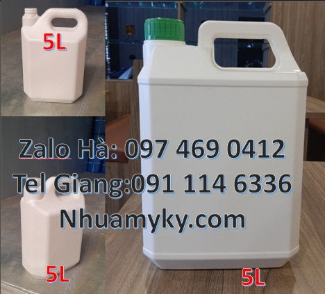 Can 0.5l vuông, can 5l vuông, can 10l dày, can 2l tròn, can 1l chia vạch, Can 0.5l vuông, can 5l qua