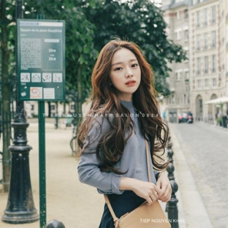 Nhuộm hidden xoăn lơi cho nàng bắt mắt, học nghề tóc - Tiệp Nguyễn.