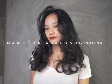 Uốn Sóng Nước, Địa Chỉ Cắt Tóc Long Bob Uy Tín Giá Rẻ Hoài Đức - Nam Đỗ Hair Salon