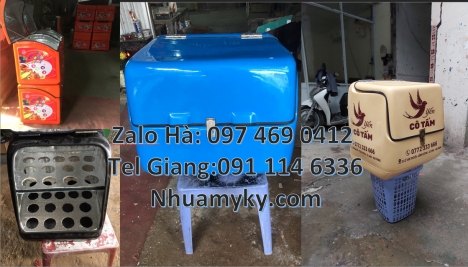 Thùng vận chuyển, thùng chở bưu phẩm, thùng chở hải sản Thùng giao đồ ăn, Thùng ship hàng, thùng chở