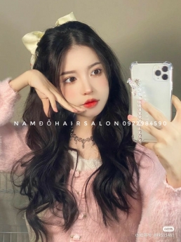 Uốn Sóng , Cắt Tóc Dài Mái Bay Đẹp Giá Rẻ Hoài Đức- Nam Đỗ Hair Salon