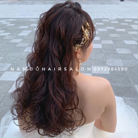Uốn Sóng, Địa Chỉ Cắt Tóc Dài Đẹp Giá Rẻ Hoài Đức - Nam Đỗ Hair Salon