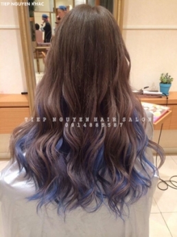 Tóc nhuộm hidden cuốn hút tự nhiên cho nữ cá tính, học nghề tóc - Tiệp Nguyễn Hair Salon