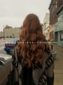 Uốn Xoăn Xù Mì, Địa Chỉ Cắt Tóc Dài Layer Uy Tín Giá Rẻ Hoài Đức - Nam Đỗ Hair Salon