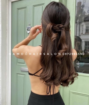 Uốn Sóng Lọn To, Địa Chì Cắt Tóc Layer Đẹp Giá Rẻ Hoài Đức - Nam Đỗ Hair Salon