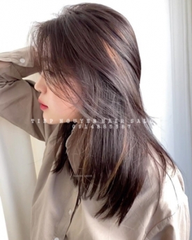 Nhuộm hidden nhẹ nhàng cá tính cho nữ, học nghề tóc - Tiệp Nguyễn Hair Salon
