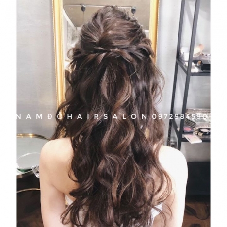 Uốn Sóng, Địa Chỉ Cắt Tóc Dài Đẹp Giá Rẻ Hoài Đức - Nam Đỗ Hair Salon