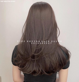 Tóc nhuộm hidden, học nghề tóc - Tiệp nguyễn Hair Salon