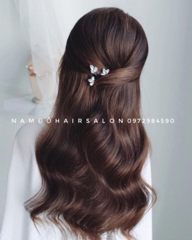 Uốn Sóng Lọn To, Địa Chì Cắt Tóc Layer Đẹp Giá Rẻ Hoài Đức - Nam Đỗ Hair Salon