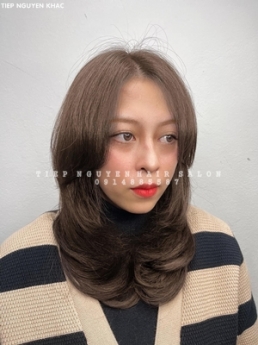 Tóc nhuộm hidden style thời trang cá tính cho nữ, học nghề tóc - Tiệp Nguyễn Hair Salon