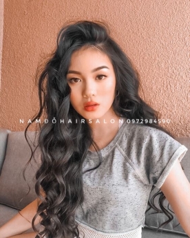 Uốn Xoăn Xù Mì, Địa Chỉ Cắt Tóc Dài Layer Đẹp Giá Rẻ Hoài Đức - Nam Đỗ Hair Salon