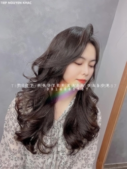 Tóc nhuộm hidden nhẹ nhàng cho nữ, học nghề tóc - Tiệp Nguyễn Hair Salon