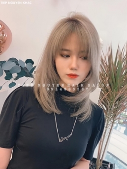 Nhuộm hidden cuốn hút, nhuộm nâu trầm, học nghề tóc - Tiệp Nguyễn Hair Salon