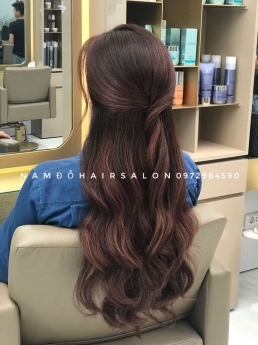 Uốn Sóng Lọn To, Địa Chì Cắt Tóc Layer Đẹp Giá Rẻ Hoài Đức - Nam Đỗ Hair Salon