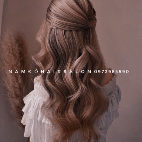 Uốn Sóng Lọn To, Địa Chỉ Cắt Tóc Dài Uy Tín Giá Rẻ Hoài Đức - Nam Đỗ Hair Salon