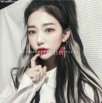 Tóc nhuộm hidden cho nữ, học nghề tóc - Tiệp Nguyễn Hair Salon