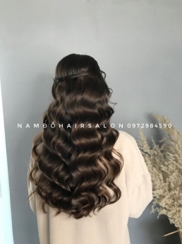 Uốn Sóng Lọn To, Cắt Tóc Dài Uy Tín Giá Rẻ Hoài Đức - Nam Đỗ Hair Salon