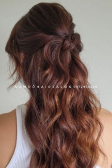 Uốn Sóng Lọn To, Cắt Tóc Dài Layer Uy Tín Giá Rẻ Hoài Đức - Nam Đỗ Hair Salon