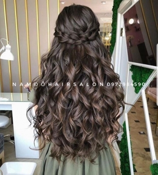 Uốn Sóng Lọn To, Cắt Tóc Layer Đẹp Giá Rẻ Hoài Đức - Nam Đỗ Hair Salon