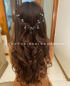 Uốn Sóng Lọn To, Địa Chỉ Cắt Tóc Layer Uy Tín Giá Rẻ Hoài Đức - Nam Đỗ Hair Salon