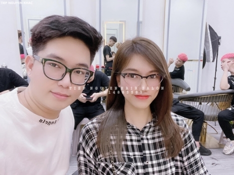 Tóc nhuộm hidden cá tính, phù hợp với nàng trẻ trung, học nghề tóc - Tiệp Nguyễn Hair Salon