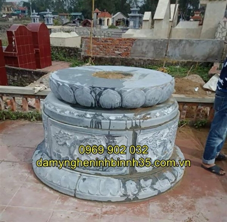 Hé lộ 12+ mẫu mộ đá tròn đẹp, đảm bảo chuẩn phong thủy
