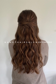 Uốn Sóng Lọn To, Địa Chỉ Cắt Tóc Dài Đẹp Giá Rẻ Hoài Đức - Nam Đỗ Hair Salon