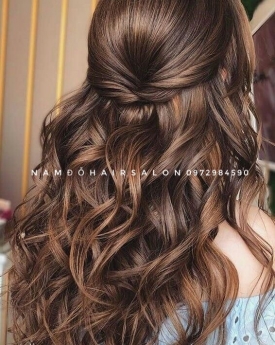 Uốn Sóng Nước, Địa Chỉ Cắt Tóc Dài Uy Tín Giá Rẻ Hoài Đức -Nam Đỗ Hair Salon