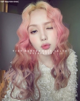 Nhuộm hidden style độc đáo vẻ đẹp trừu tượng, học nghề tóc - Tiệp Nguyễn Hair Salon
