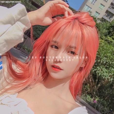 Tóc nhuộm hidden giá rẻ Hà Nội, học nghề tóc - Tiệp Nguyễn Hair Salon