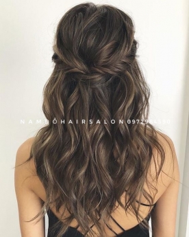 Uốn Sóng Nước, Địa Chỉ Cắt Tóc Dài Đẹp Giá Rẻ Hoài Đức - Nam Đỗ Hair Salon