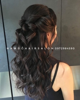 Uốn Sóng Nước, Cắt Tóc Dài Uy Tín Giá Rẻ Hoài Đức - Nam Đỗ Hair Salon