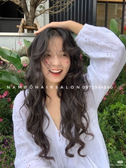 Uốn Xoăn Xù Mì , Cắt Tóc Dài Layer Đẹp Giá Rẻ Hoài Đức - Nam Đỗ Hair Salon