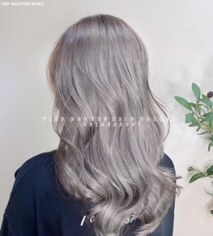 Tóc nhuộm hidden uốn xoăn tự nhiên cho nữ cuốn hút tự nhiên, học nghề tóc - Tiệp Nguyễn Hair Salon