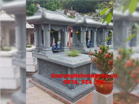 BST MỘ ĐÁ XANH NGUYÊN KHỐI - ĐÁ MỸ NGHỆ HOÀNG YẾN