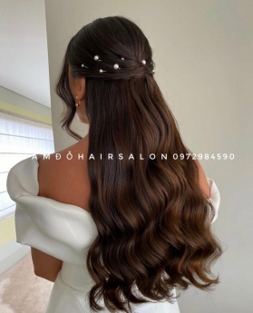 Uốn Sóng Lọn To, Địa Chỉ Cắt Tóc Dài Đẹp Giá Rẻ Hoài Đức - Nam Đỗ Hair Salon