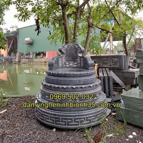Hé lộ 12+ mẫu mộ đá tròn đẹp, đảm bảo chuẩn phong thủy