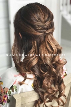 Uốn Sóng Nước , Cắt Tóc Dài Layer Đẹp Giá Rẻ Hoài Đức - Nam Đỗ Hair Salon